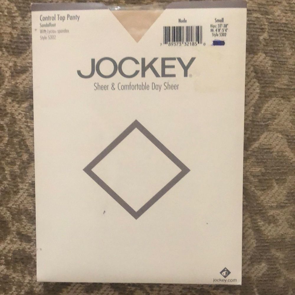 Jockey Small Sheer&Comfortable Day Sheer Nude Control Top  SandalFoot Panty Hose